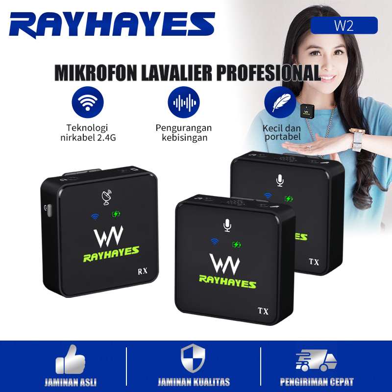 Jual Mikrofon Lavalier Nirkabel Rayhayes W Uhf Wireless Untuk Ponsel