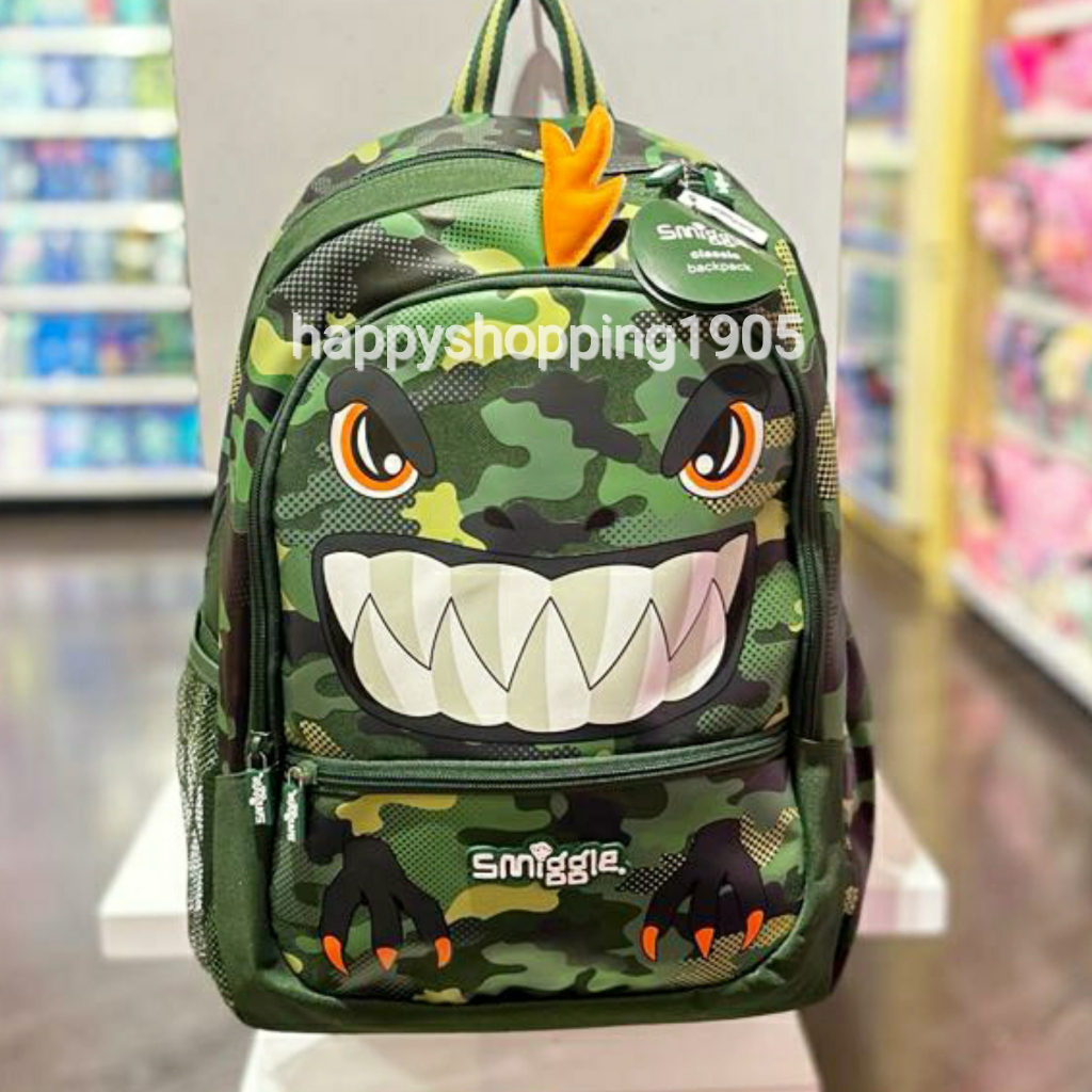 Jual SMIGGLE BACKPACK BEST BUDZ ARMY DINO - TAS RANSEL SMIGGLE | Shopee ...