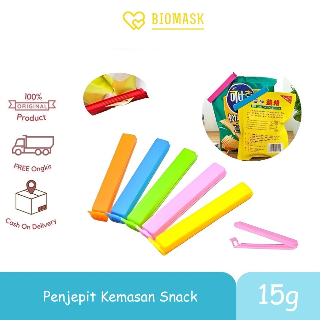 Jual Clip Food Penjepit Plastik Bungkus Makanan Klip Sealing Snack Sealer Shopee Indonesia 7521
