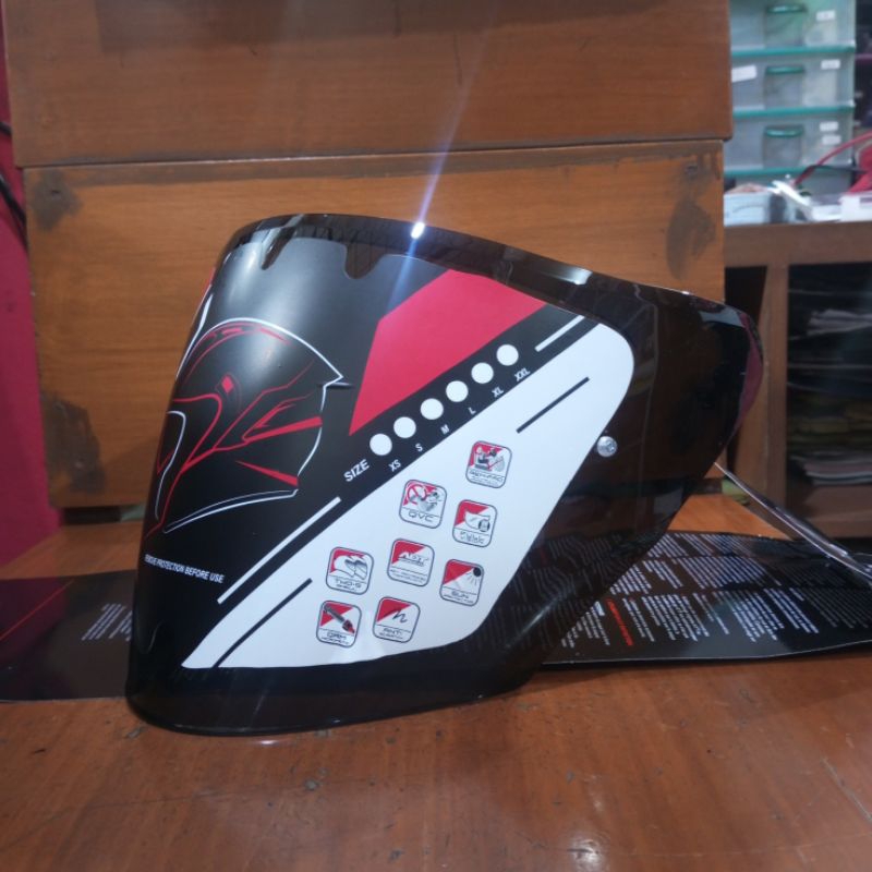 Jual Visor Helm KYT NFJ Dark Smoke Original KYT Shopee Indonesia