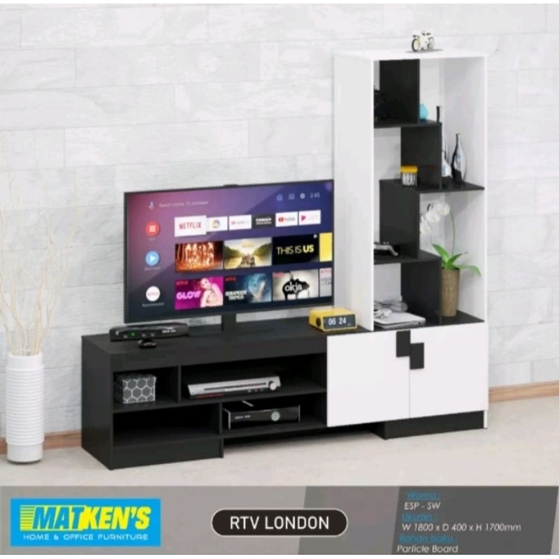 Jual Meja rak TV RTV London 180 - BANDUNG area saja | Shopee Indonesia