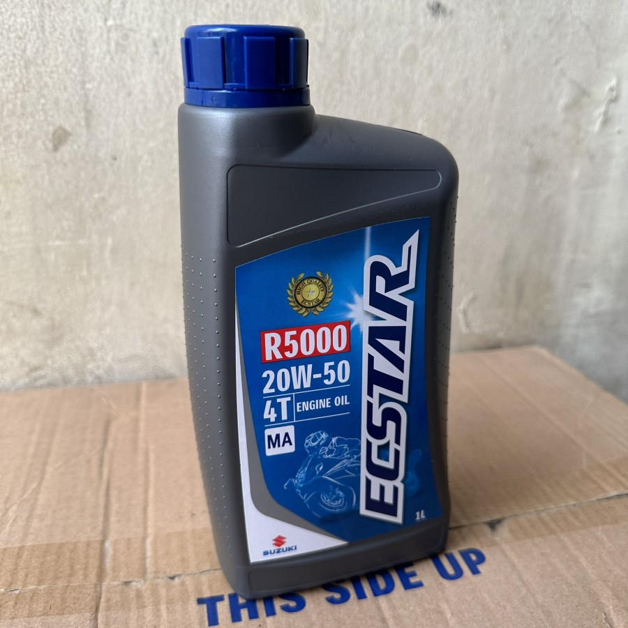 Jual 67 /BTL ECSTAR R5000 1L 20W50 4T ENGINE OIL OLI MA 1 LITER 1000ML