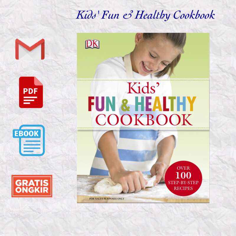 Jual Kids' Fun And Healthy Cookbook Bahasa Inggris - Nicola Graimes ...