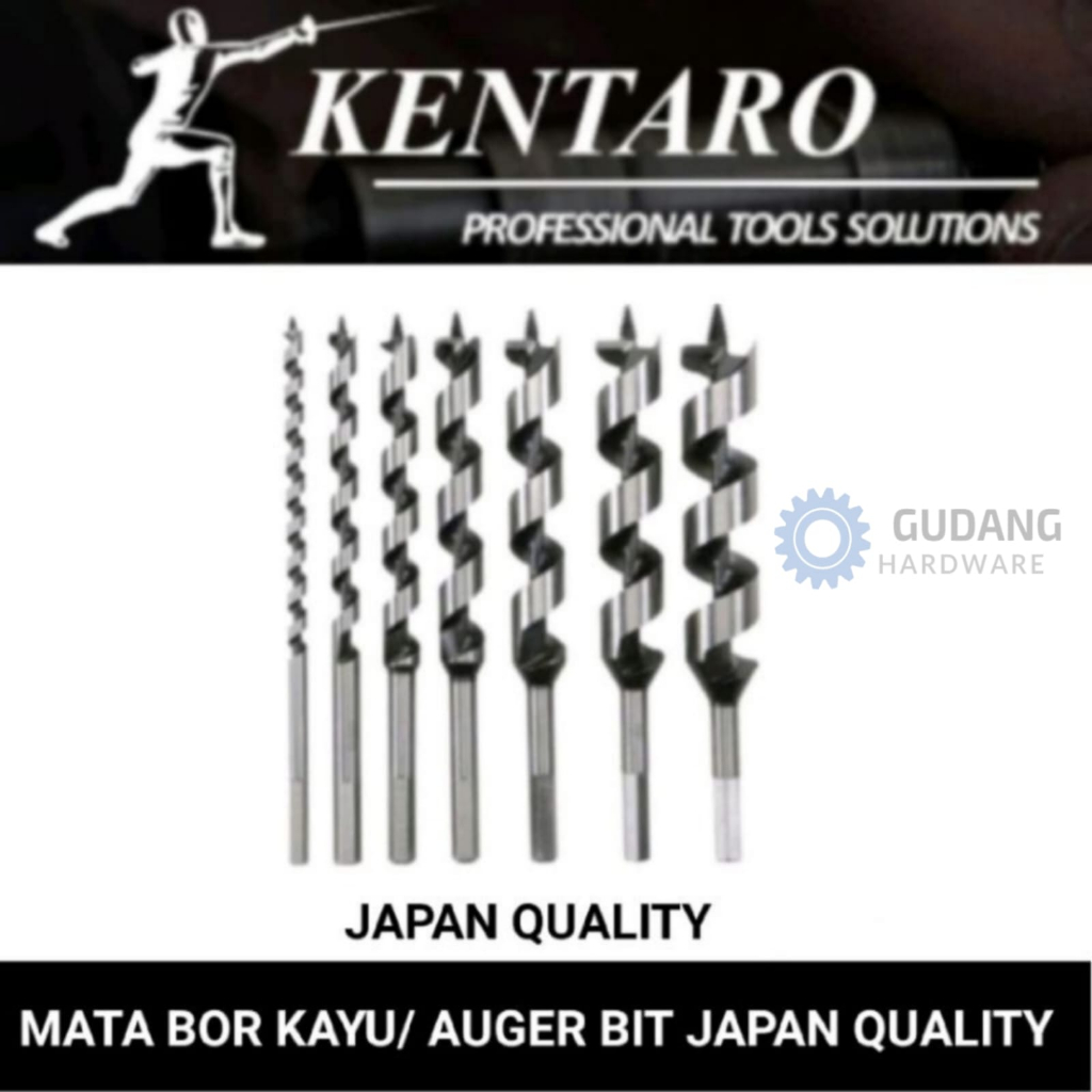 Jual Mata Bor Kayu Auger Bit Kentaro Japan Quality Shopee Indonesia