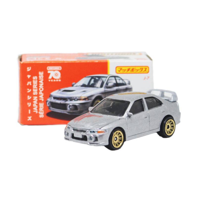 Jual Matchbox 1994 Mitsubishi Lancer Evolution IV || Grey || Japan ...
