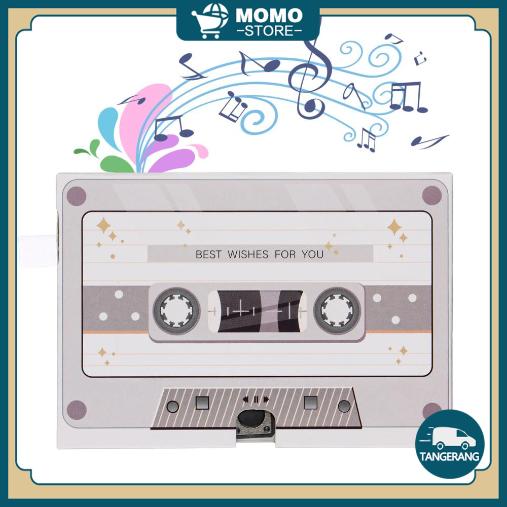 Jual Retro Gift Card Voice Record Bisa Menulis Voice Recorder Gift