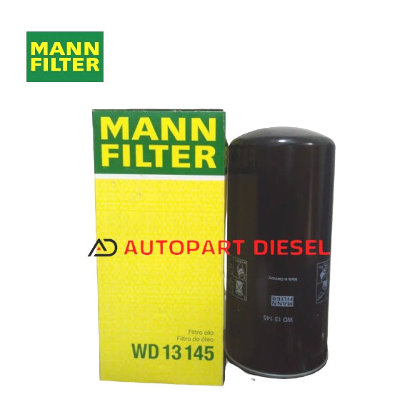 WD13145 Mann Hydraulic Oil Filter HF35076 P502527 B239 HC-5502 SFH3145  4174061A 15049130A 04425274 627963062226 BN16013 627961314500 1W-2660  01183600