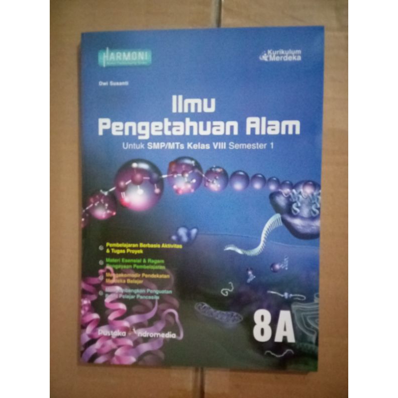 Jual BUKU HARMONI IPA KELAS 8 SMP/MTS KURIKULUM MERDEKA | Shopee Indonesia