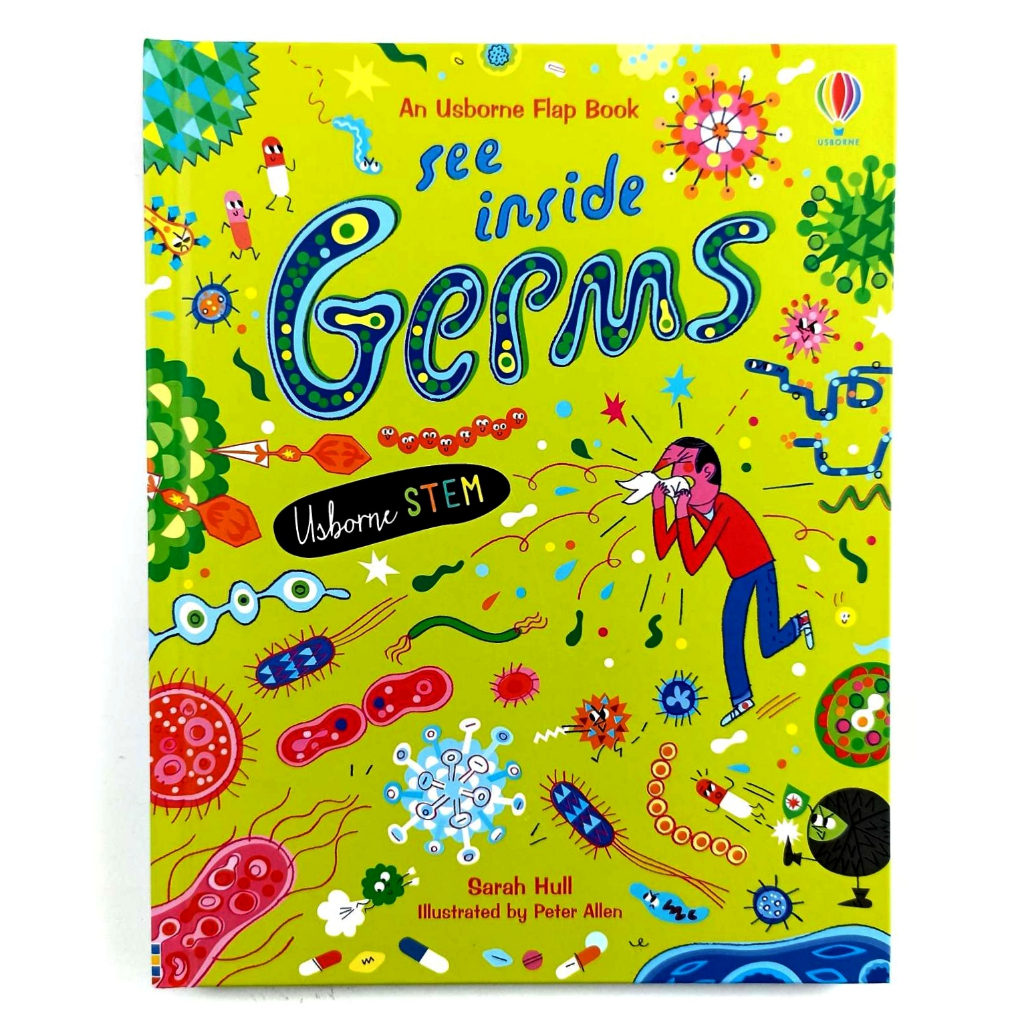 Jual ORIGINAL Usborne See Inside Germs - Leon Books | Shopee Indonesia