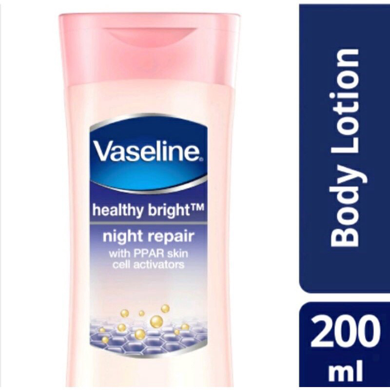 Jual VASELINE BODY LOTION NIGHT REPAIR 200ml Shopee Indonesia