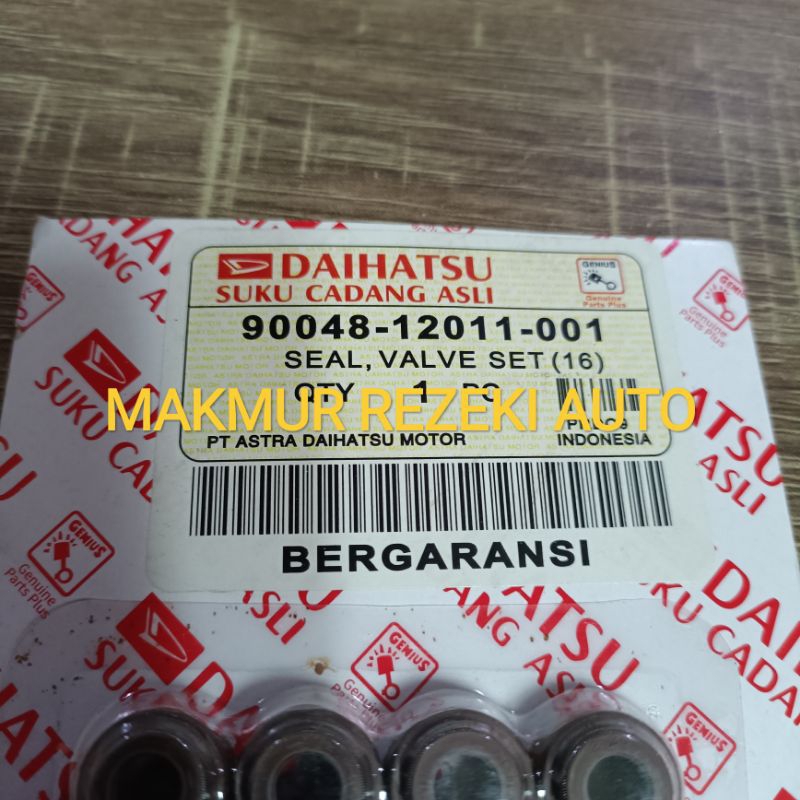Jual SEAL KLEP VALVE ZEBRA / S89 / ESPASS / FEROZA / FEROZA 1SET(16PC ...