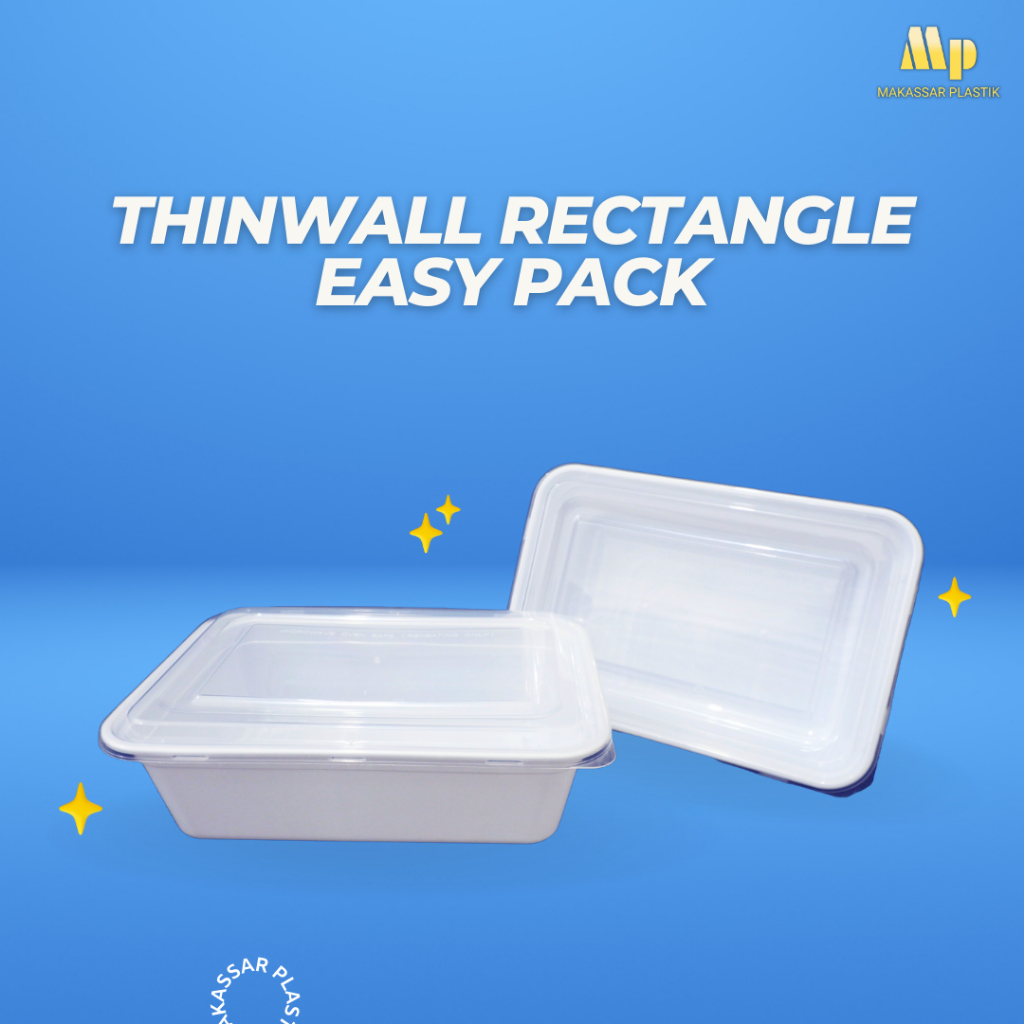 Jual Thinwall Rectangle Easy Pack | Shopee Indonesia