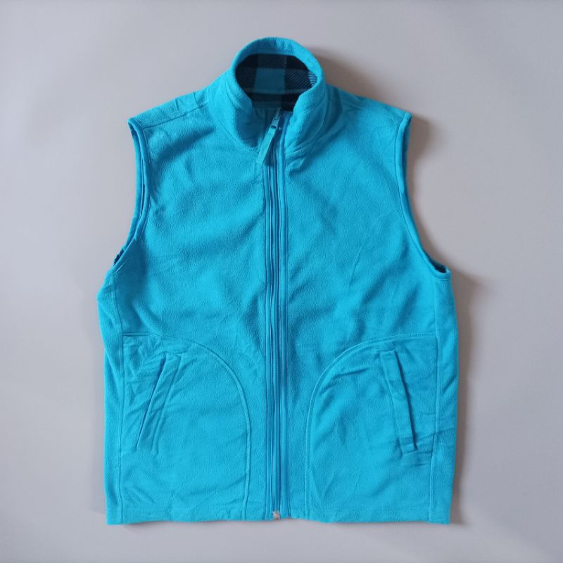 Jual Uniqlo fleece vest reversible pria Shopee Indonesia