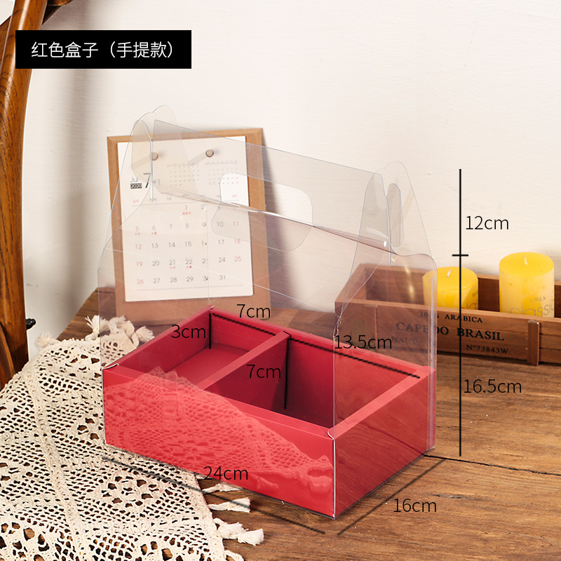Jual SUPPLYFLORIST - TRANSPARANT PORTABLE FLOWER BOX | KOTAK BUNGA KUE ...