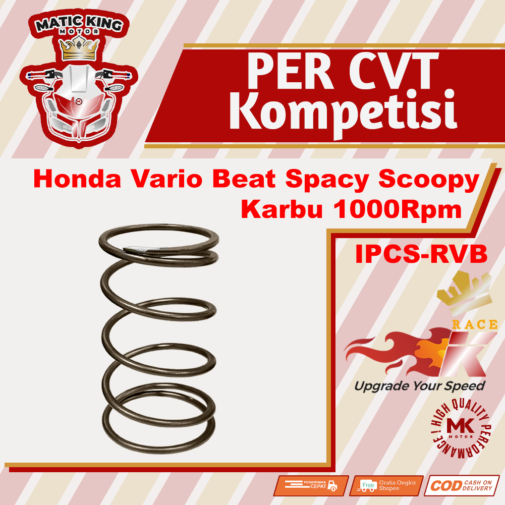 Jual Per CVT Honda Vario Beat Scoopy Spacy 110 Karbu Kompetisi 1000/ ...