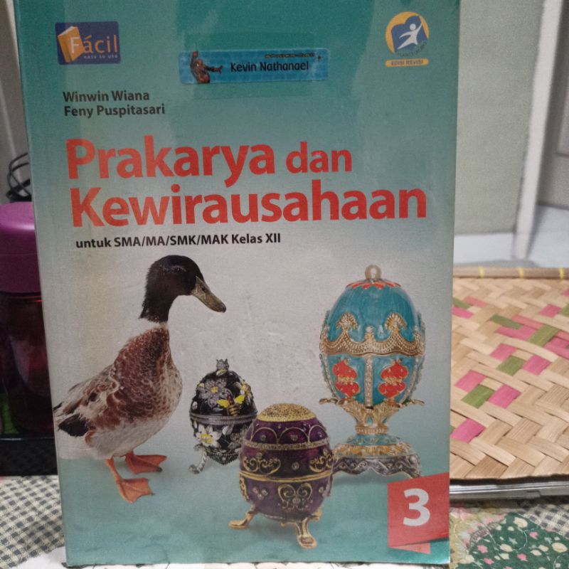 Jual Buku Prakarya Dan Kewirausahaan SMA Kelas 12 (bekas) | Shopee ...