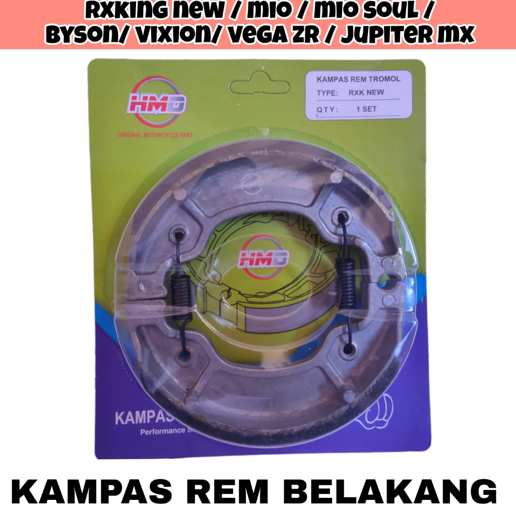 Jual Kampas Rem Belakang Rx King New Mio Mio J Mio M3 Mio Soul