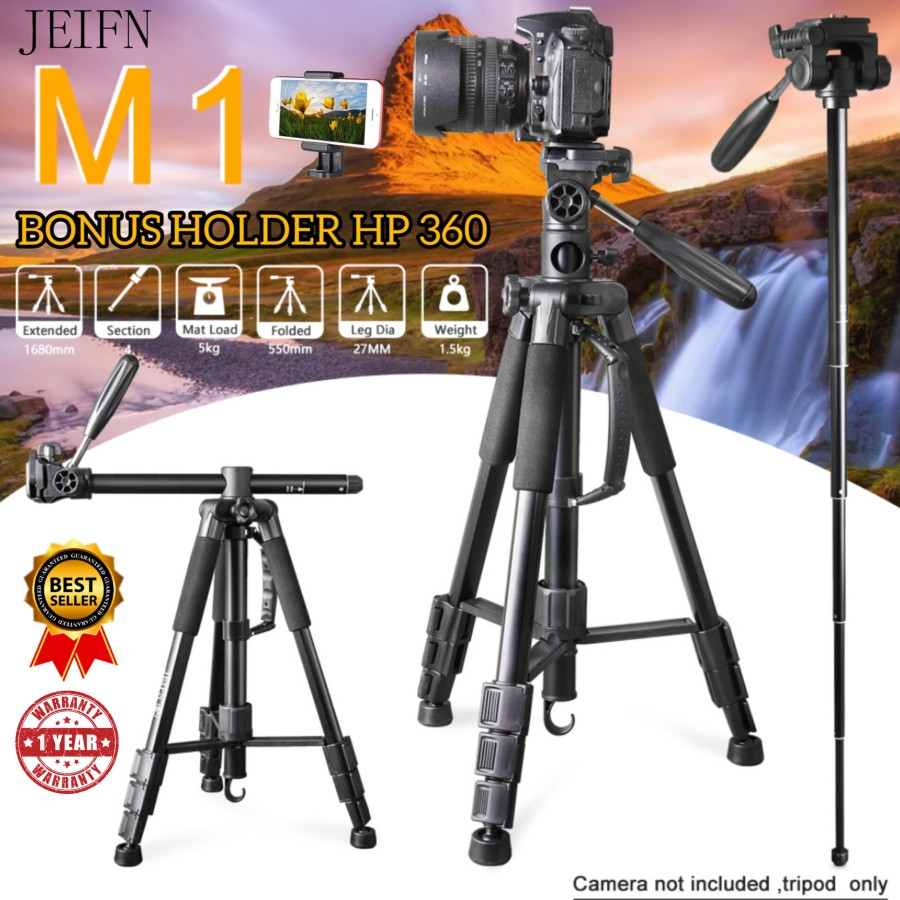 Jual Tripod Kamera Jeifn M1 Tripod FlatLay Horizontal Center Colum
