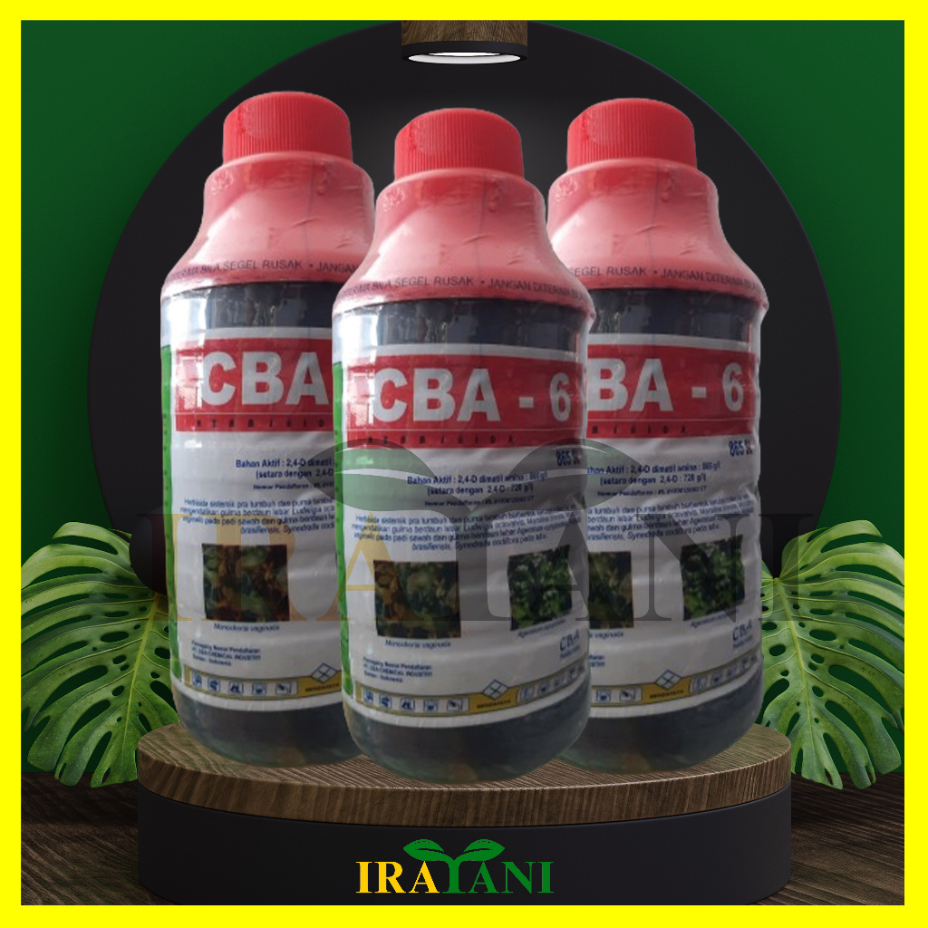 Jual Cba 6 Herbisida 865sl 1 Liter Shopee Indonesia