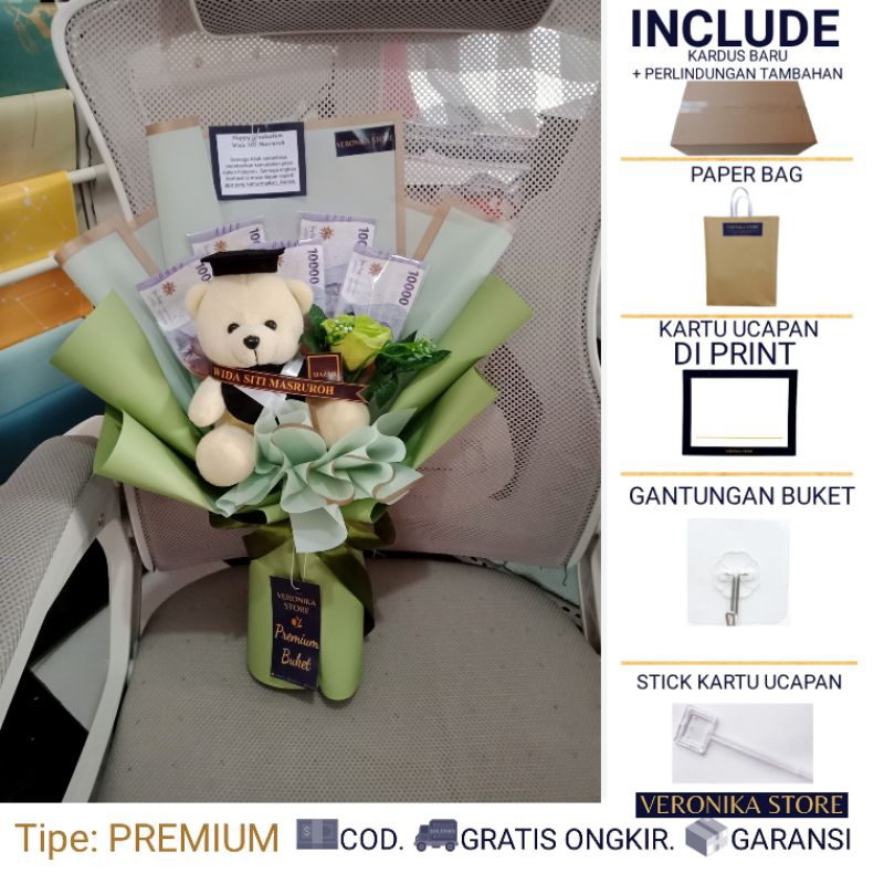 Jual BUKET UANG MAINAN / TOY MONEY BOUQUET / BUCKET UANG MAINAN