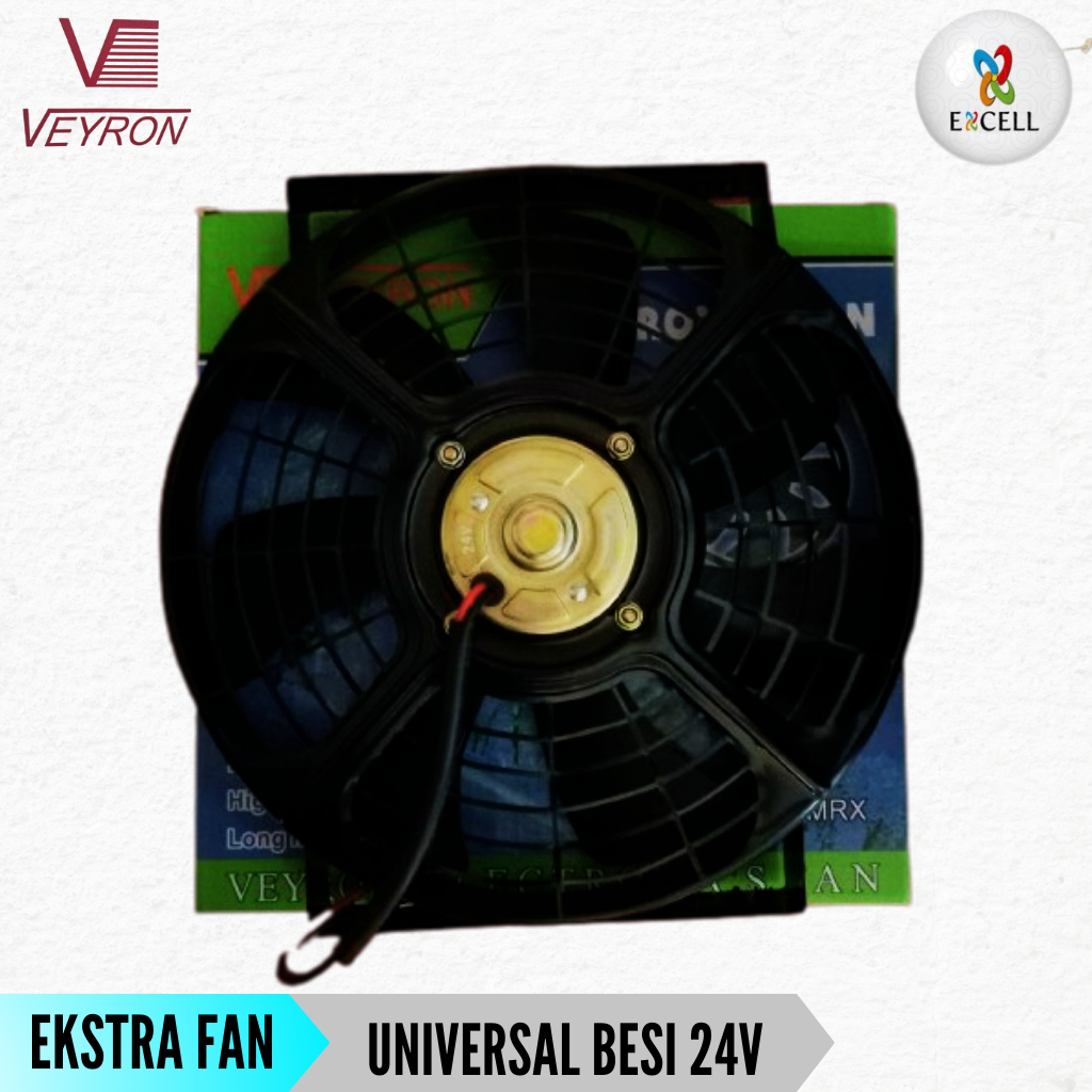 Jual Extrafan AC Mobil Universal Spal Minibus 24V 24 VOLT SEDOT LURUS ...
