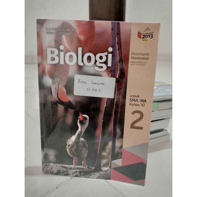 Jual Buku Biologi Kelas 10 Dan 11 Kurikulum 2013 Revisi Sma Ma Shopee