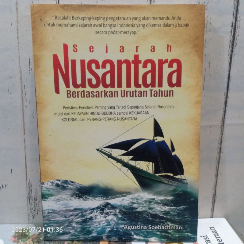 Jual ORIGINAL BUKU SEJARAH NUSANTARA BERDASARKAN URUTAN TAHUN Peristiwa ...