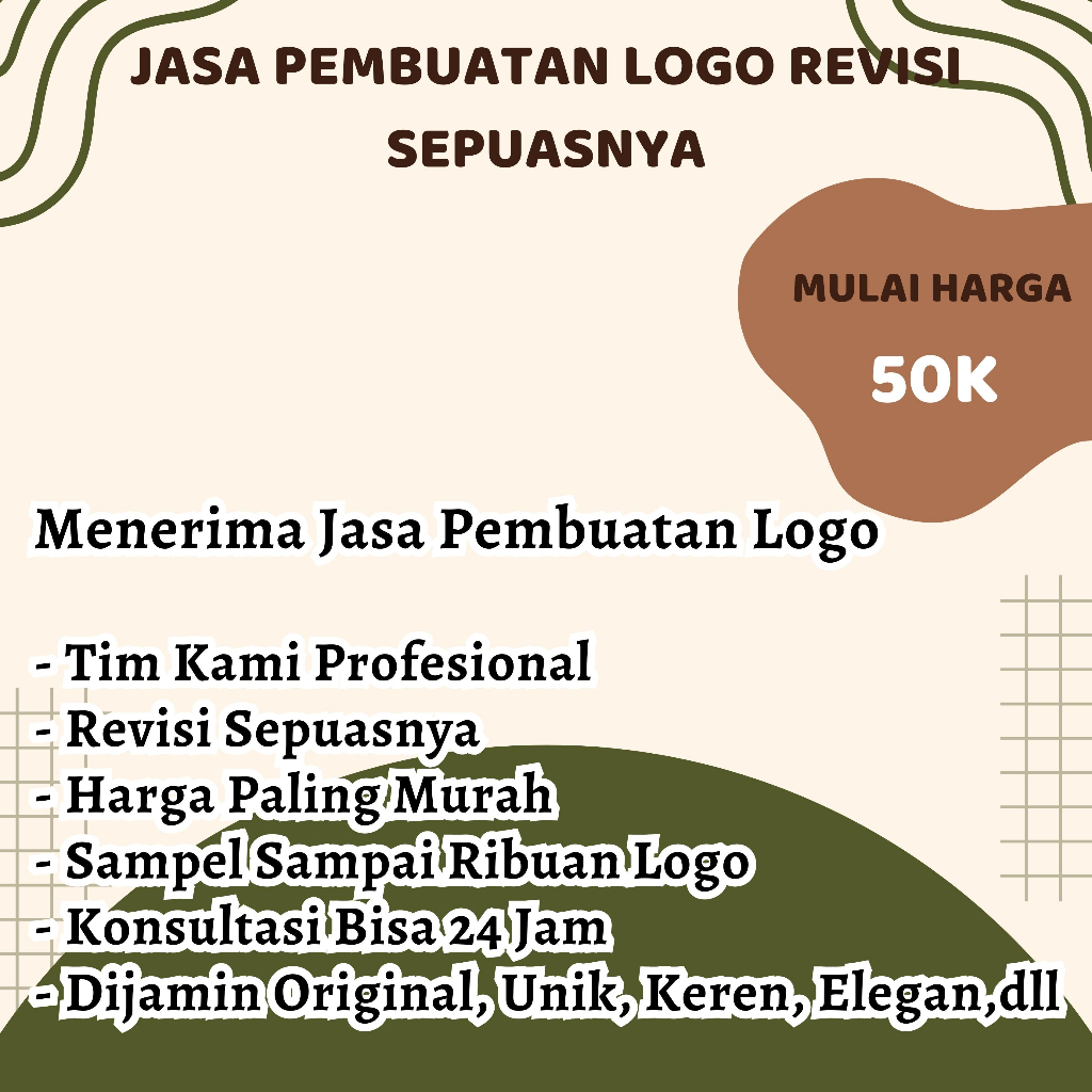 Jual LOGO Design Full Format JPEG | PNG Transparant | PSD Editable