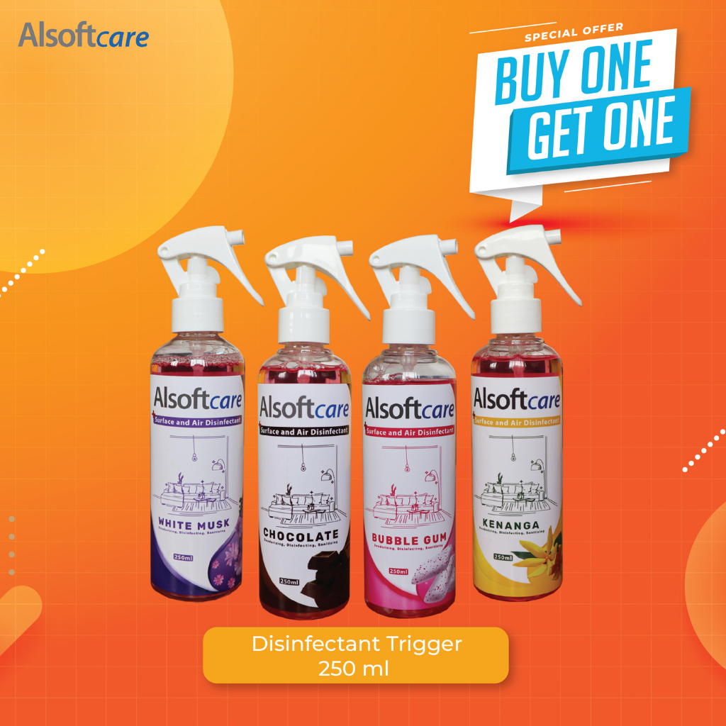 Jual Alsoftcare Disinfectant Pengharum Ruangan Alkohol 70% Disinfektan ...