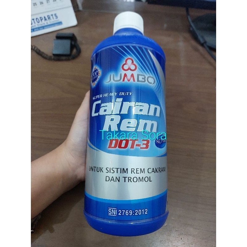Jual Jumbo Minyak Rem DOT 3 946ML / 1 Liter / 1L ASLI JUMBO | Shopee ...
