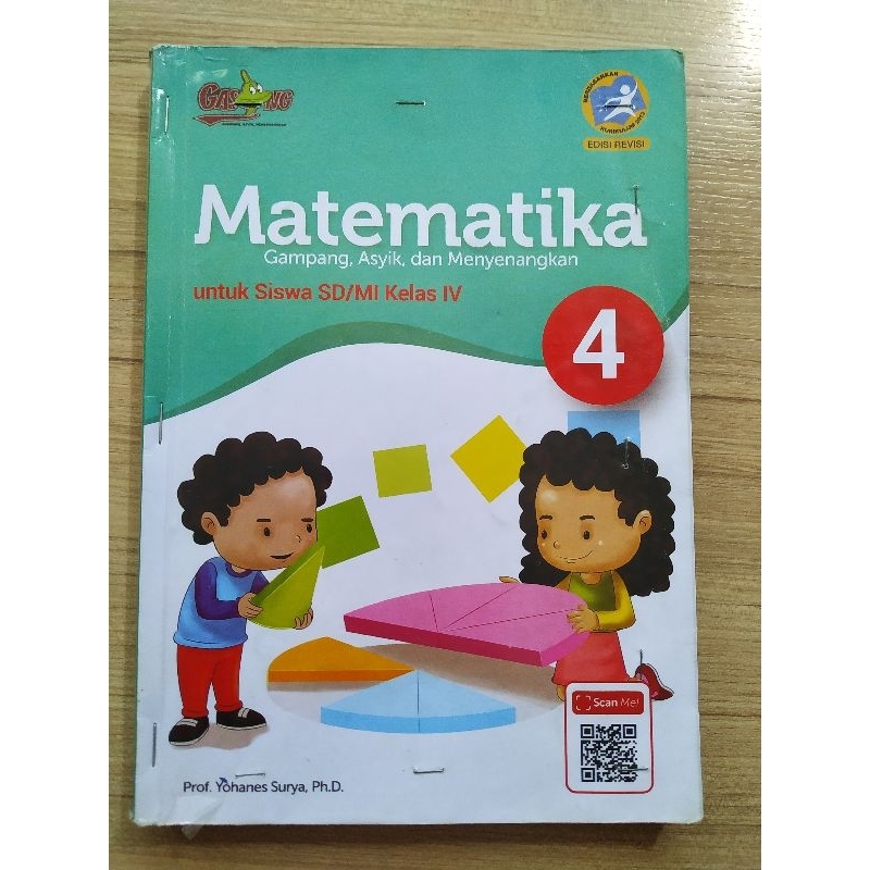 Jual Buku Matematika Gasing Kelas Iv 4 Sd Yohanes Surya Shopee Indonesia