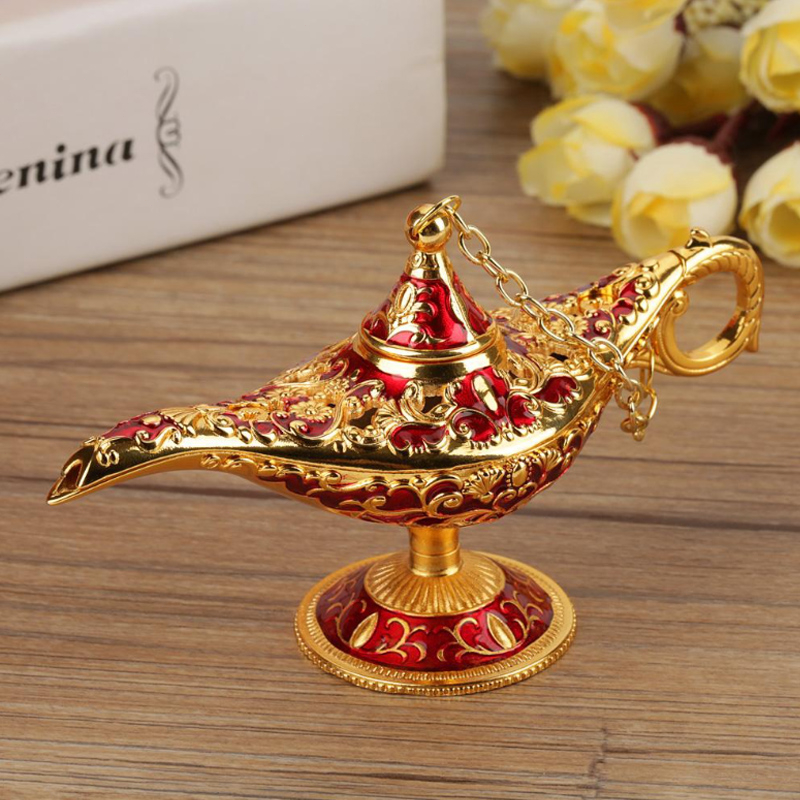 Metal Genie Lampada Aladdin, aladino Magic Genie Light Luxury