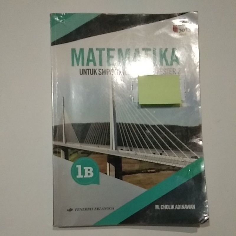 Jual Buku Matematika 1B Kelas 7 SMP | Shopee Indonesia