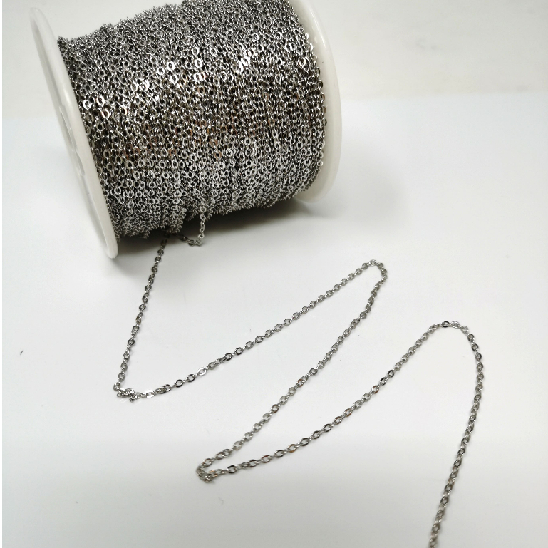 Jual Modan - Rolo Link Chain Unfinished Chain Jewelry Supply Rantai ...