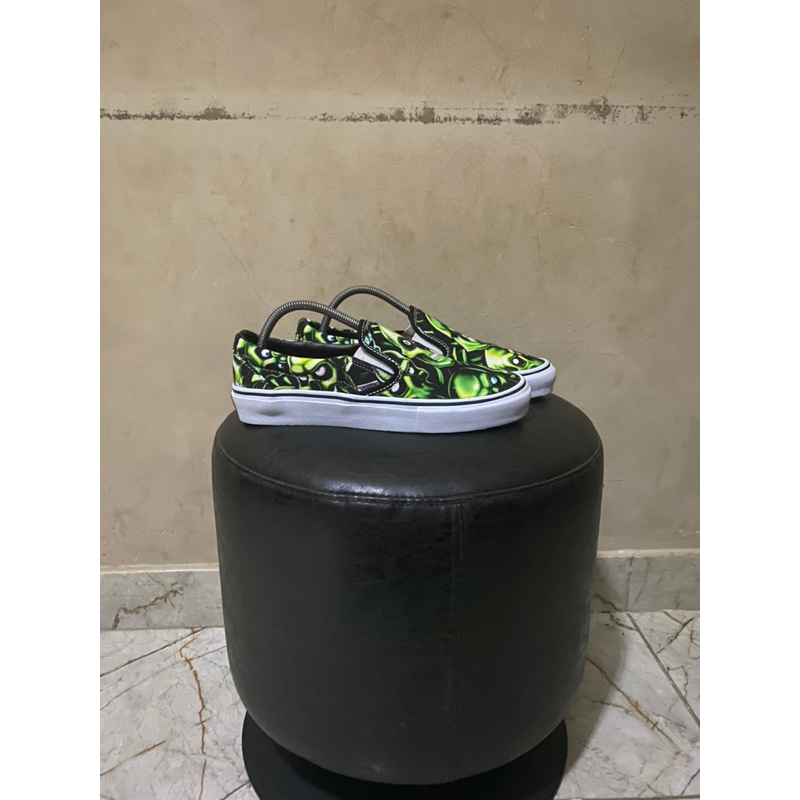 Vans Slip-On Supreme Skull Pile Green ( Original 42/27cm )