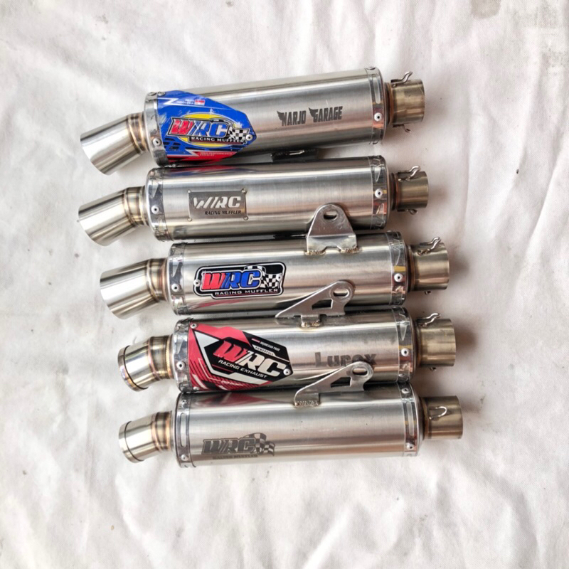 Jual (SECOND ORIGINAL) Slincer Knalpot Racing WRC EXHAUST Inlet 38/45 ...