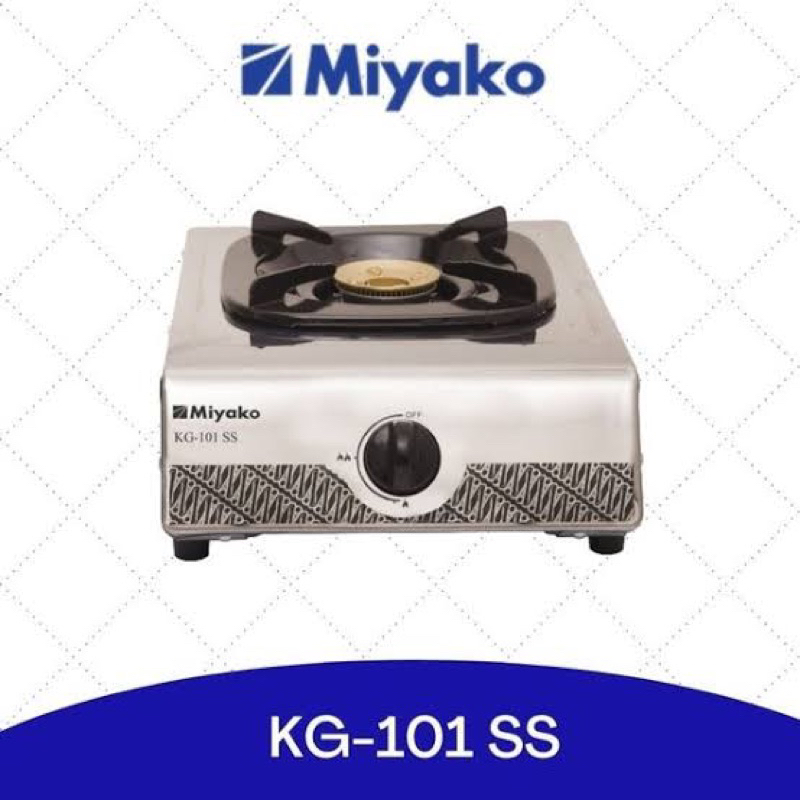 Jual KOMPOR GAS STOVE 1 TUNGKU MIYAKO KG101SS / KG 101 SS 1 MATA