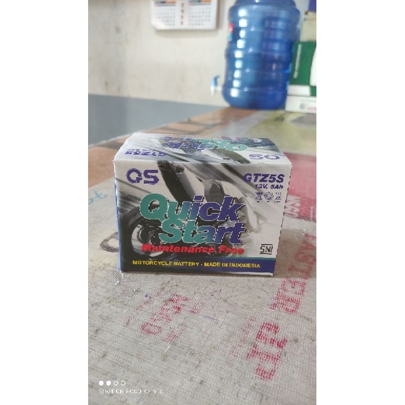 Jual AKI QS GTZ5S MF (kering) | Shopee Indonesia
