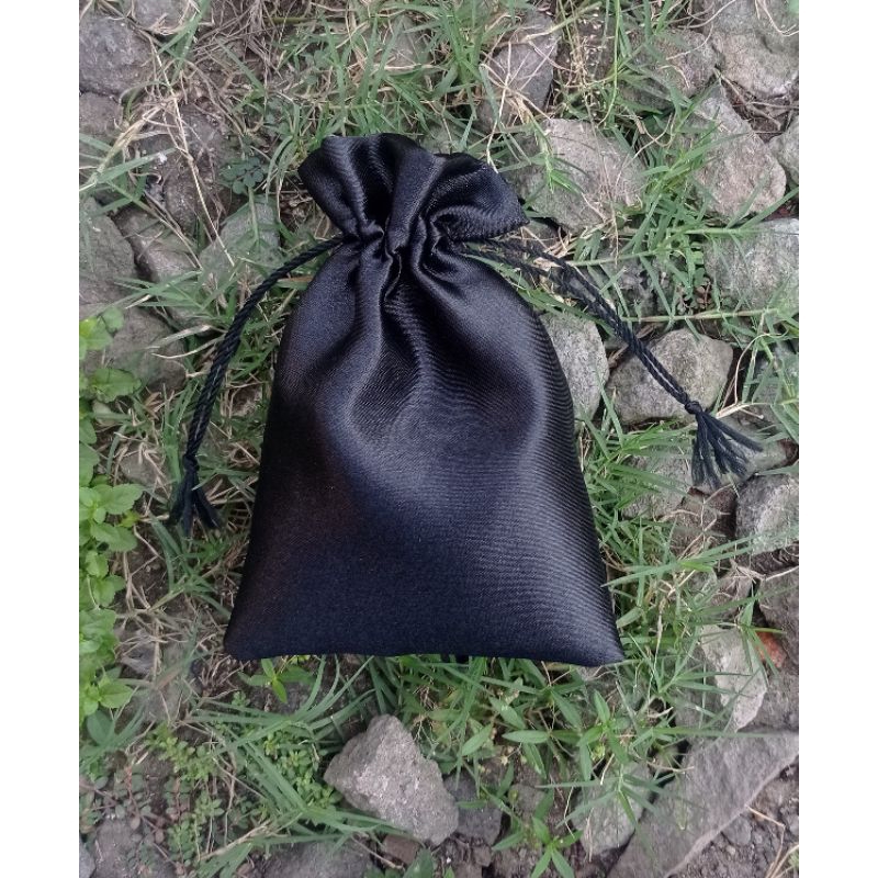 Jual Pouch Satin Rumbai custom sablon | Shopee Indonesia