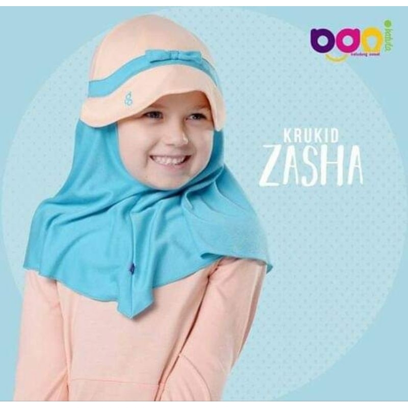 Jual Jilbab Instan Bayi Balita 0-12 Bulan Kerudung Krukid Bani Batuta ...