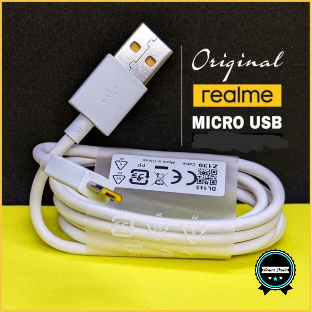 Jual Kabel Data Realme U1 C1 C2 C3 Realme 2 2 Pro Realme 3 Realme 5 5i ...