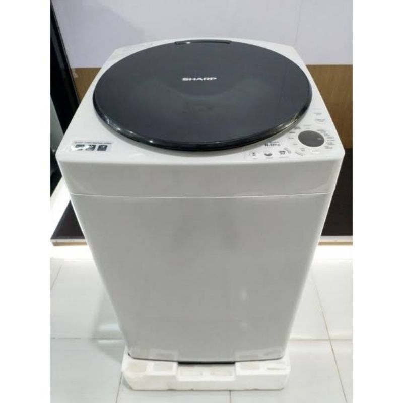 Jual SHARP ES-M809T-GG 8 KG ES-MT909T-GG 9 KG MESIN CUCI TOP LOADING ...