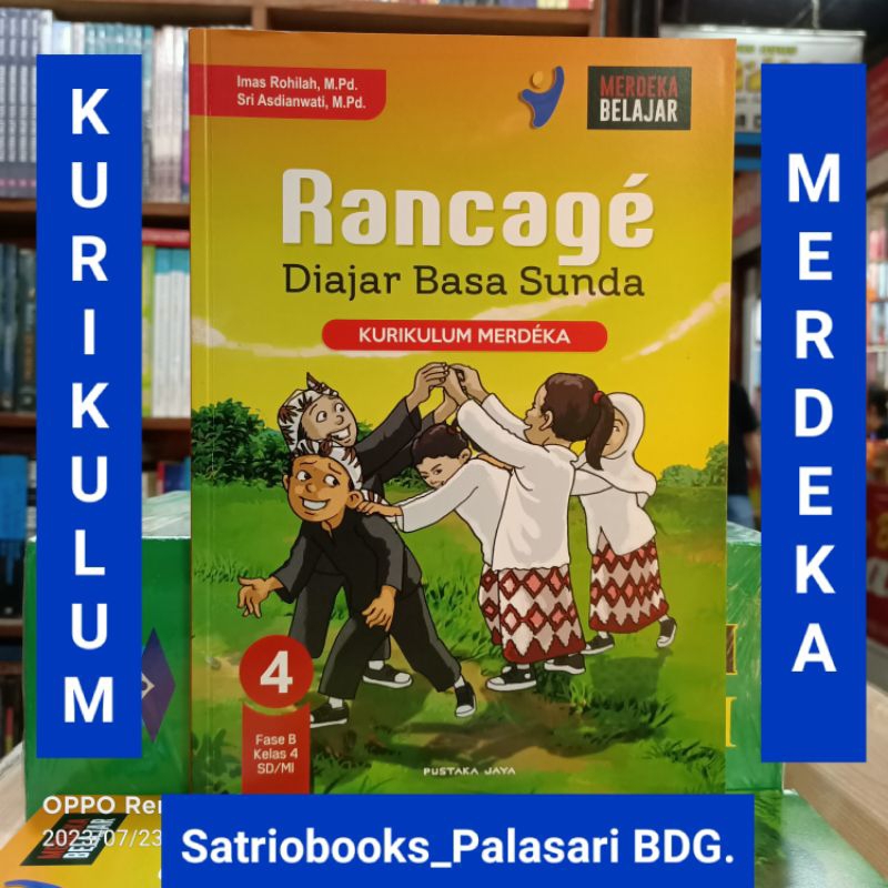 Jual Buku Rancage Diajar Basa Sunda Kelas Kurikulum Merdeka Terbaru Original Shopee