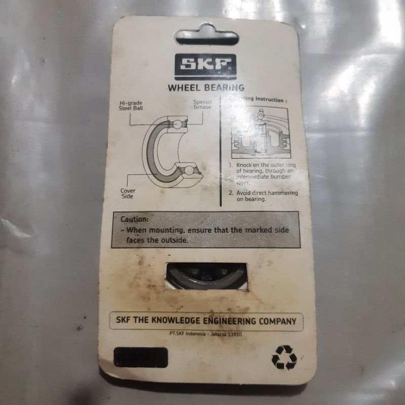 Jual dijual original klaker bearing laher roda original skf genio se ...