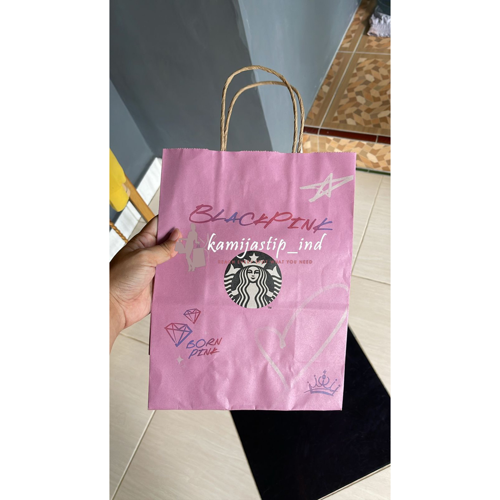 Jual JASTIP STARBUCKS X BLACKPINK (READY STOCK LANGSUNG KIRIM