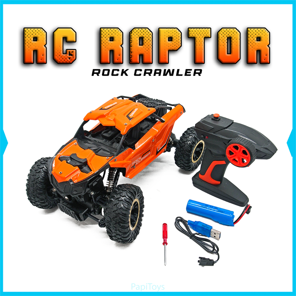 Jual Mainan Remote Control Raptor 4WD 2,4GHz (Free Baterai) Shopee