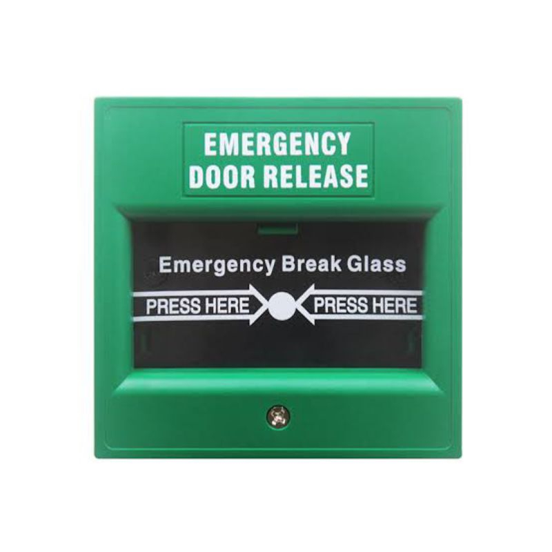 Jual emergency breakglass green emergency door relese Shopee Indonesia