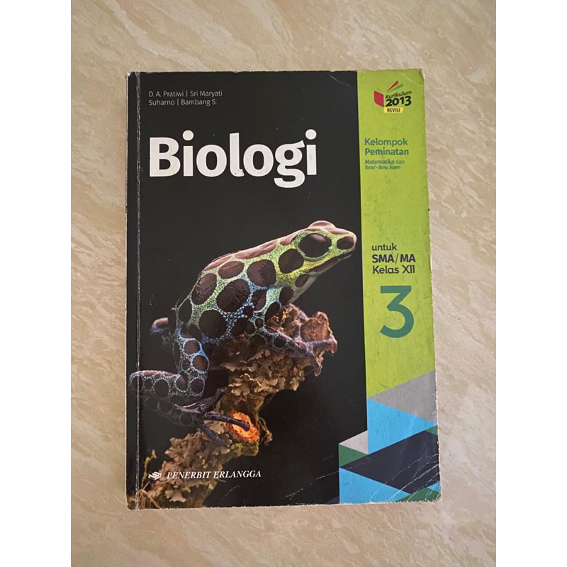 Jual BUKU BIOLOGI PENERBIT ERLANGGA KELAS 12 XII | Shopee Indonesia