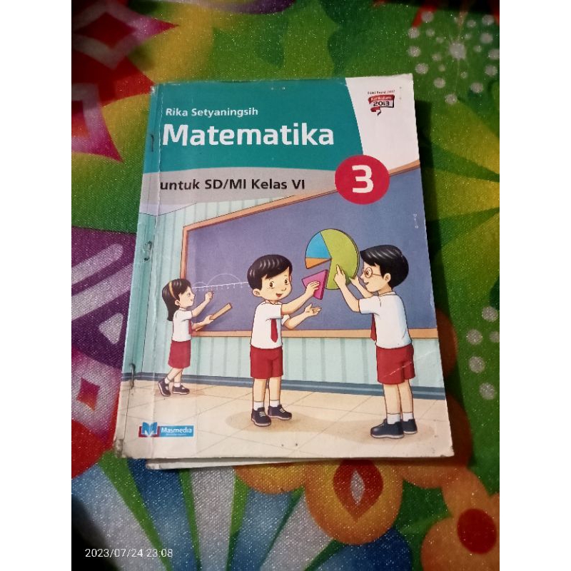 Jual BUKU MATEMATIKA SD KELAS 6 PENERBIT MASMEDIA | Shopee Indonesia