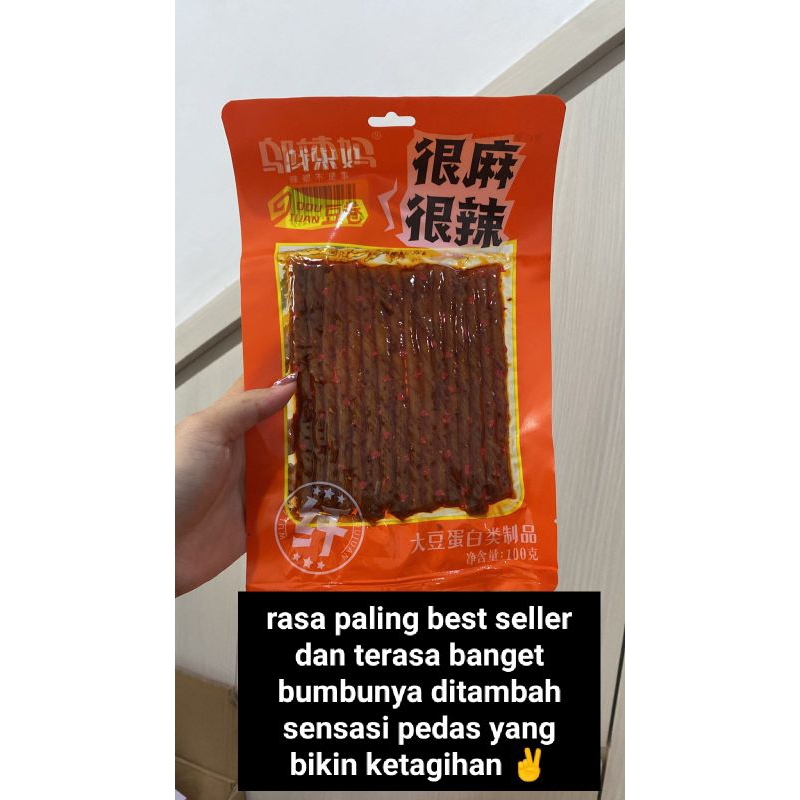 Jual [halal] Wulama Latiao Hot Spicy Snack Cina Viral Shopee Indonesia